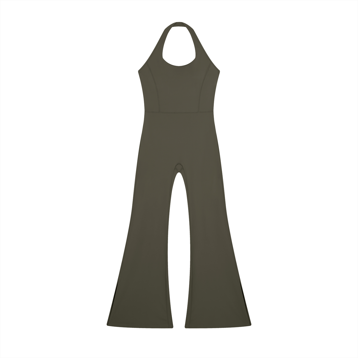 Revivals Halter Flared Jumpsuit