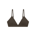 Cropped V-Neck Reclaimed Sports Bra