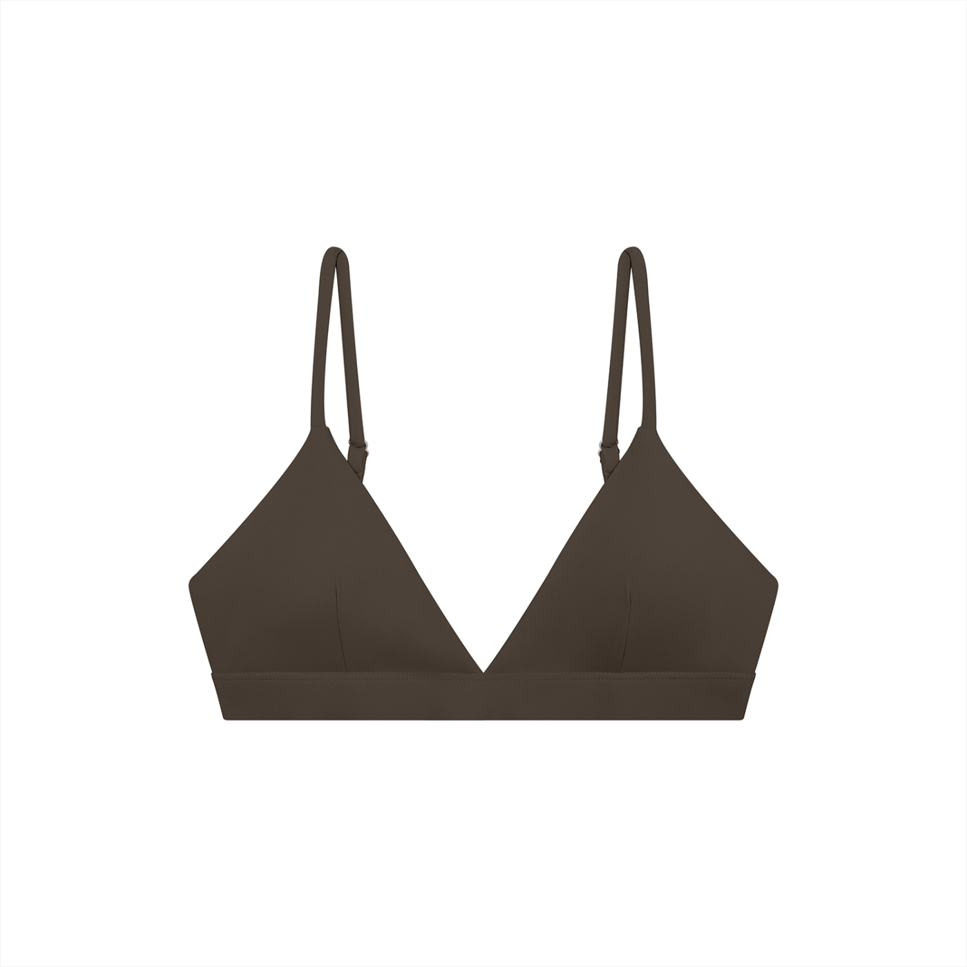Cropped V-Neck Reclaimed Sports Bra
