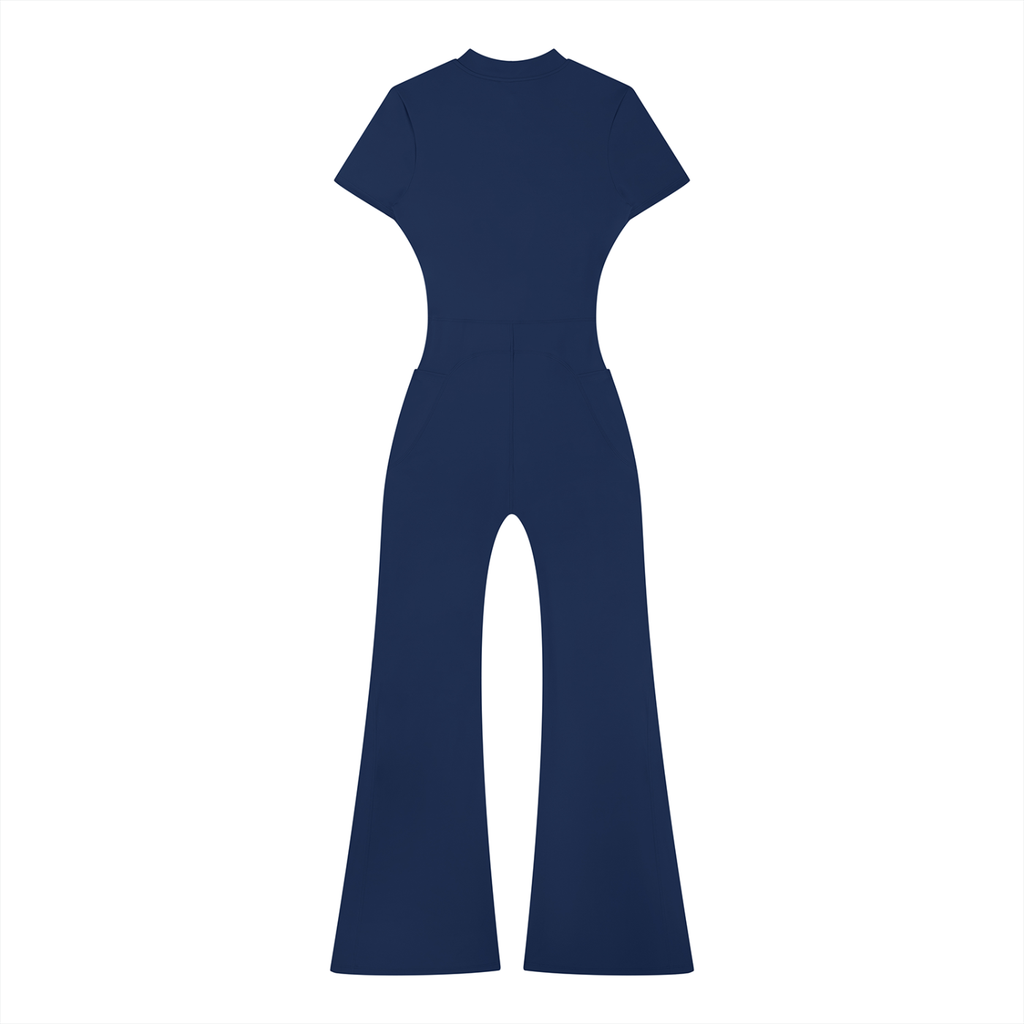 Revivals Tight Flared Leg Jumpsuit