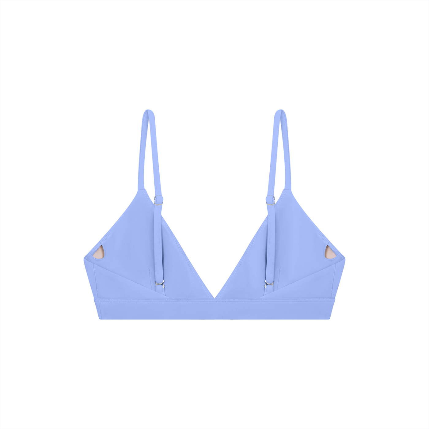 Cropped V-Neck Reclaimed Sports Bra