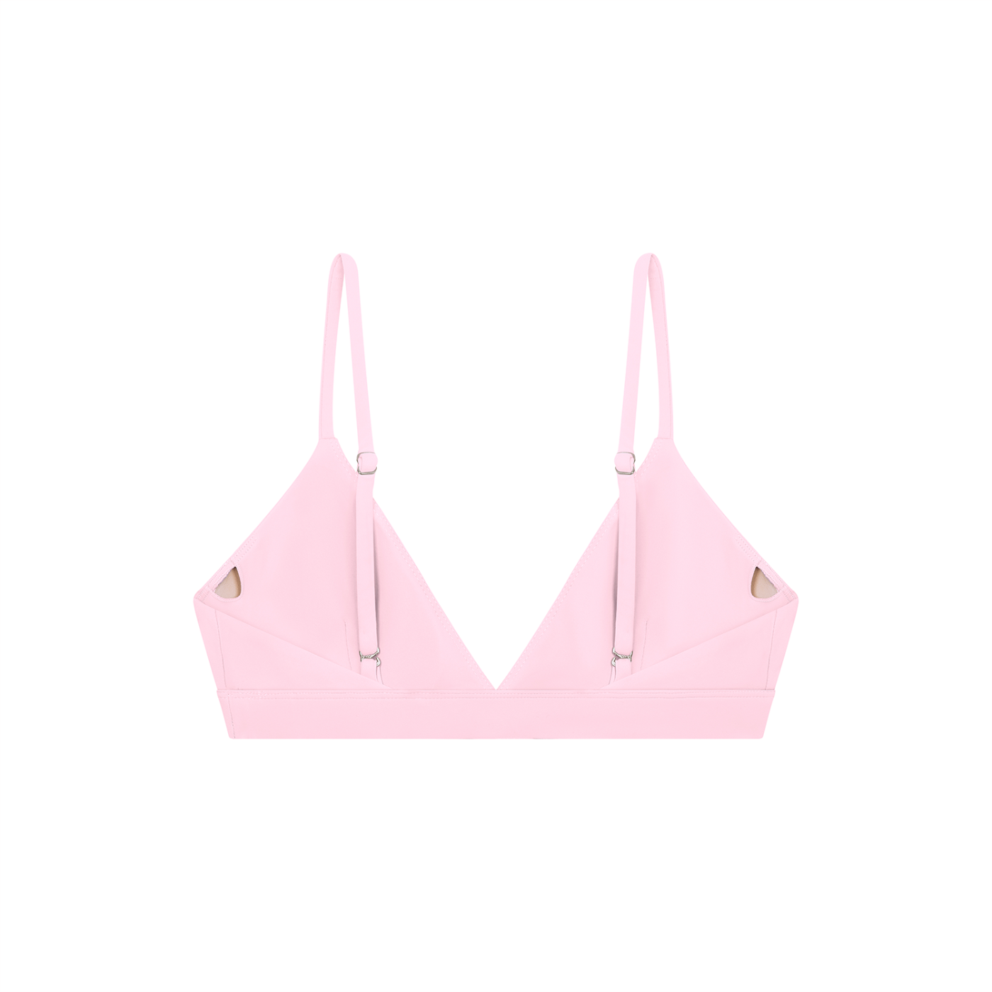 Cropped V-Neck Reclaimed Sports Bra