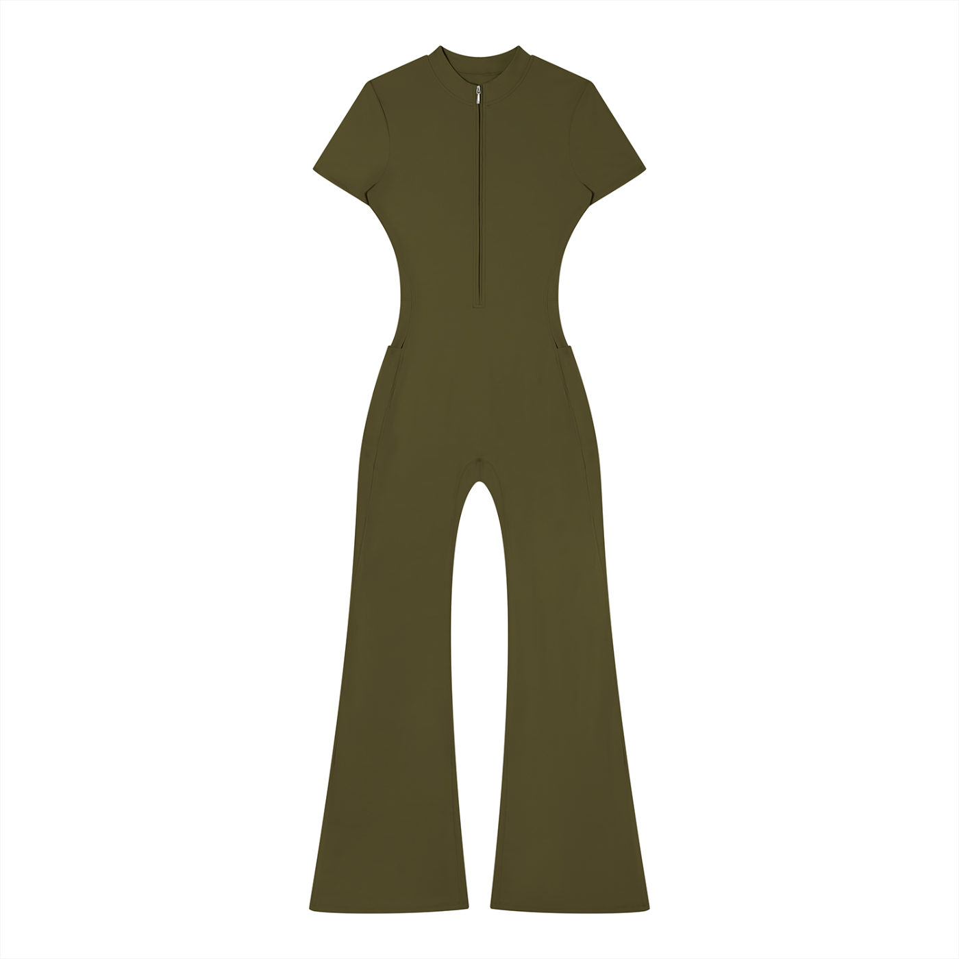 Revivals Tight Flared Leg Jumpsuit