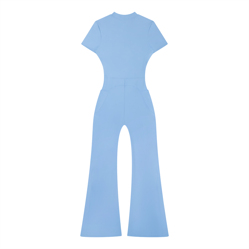 Revivals Tight Flared Leg Jumpsuit