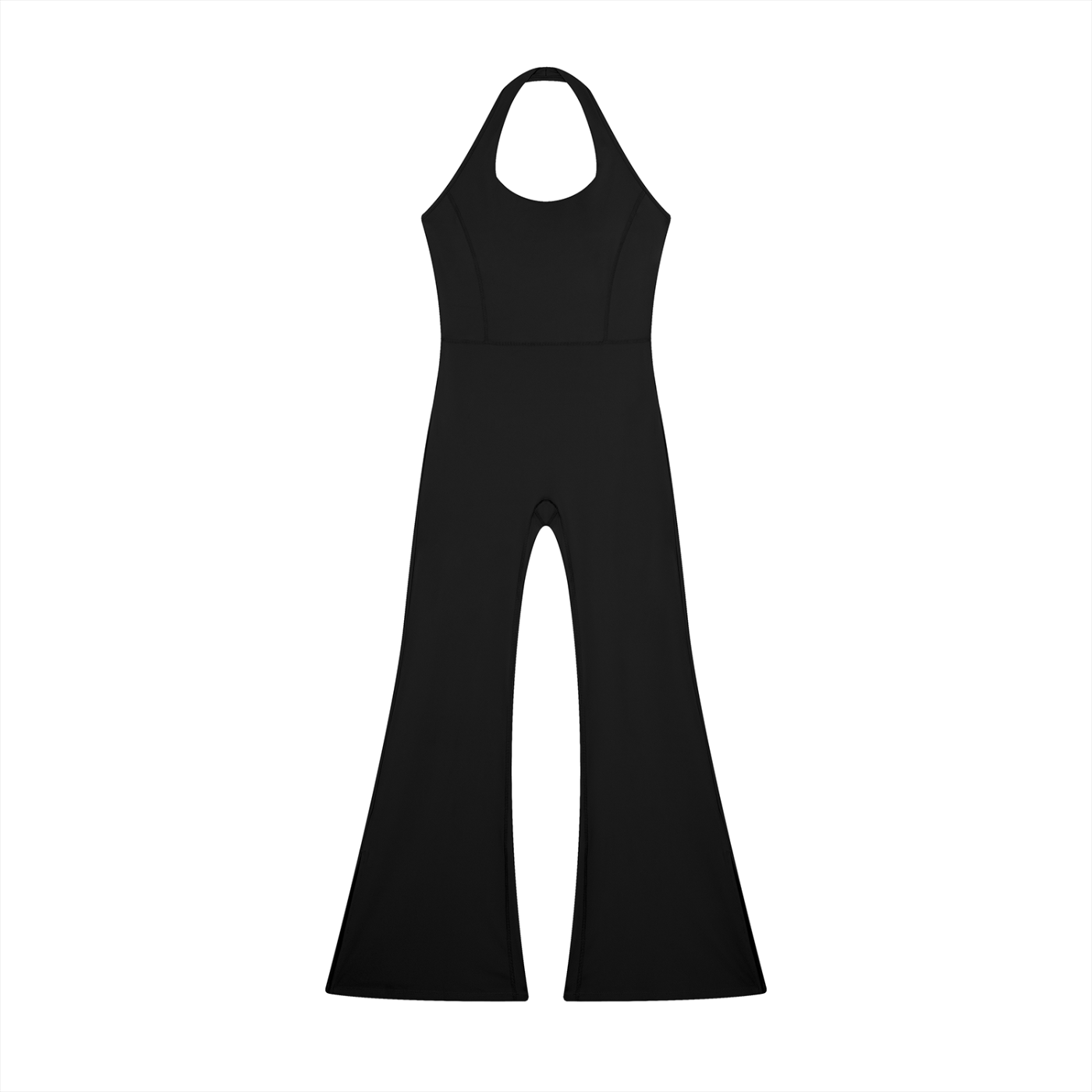 Revivals Halter Flared Jumpsuit