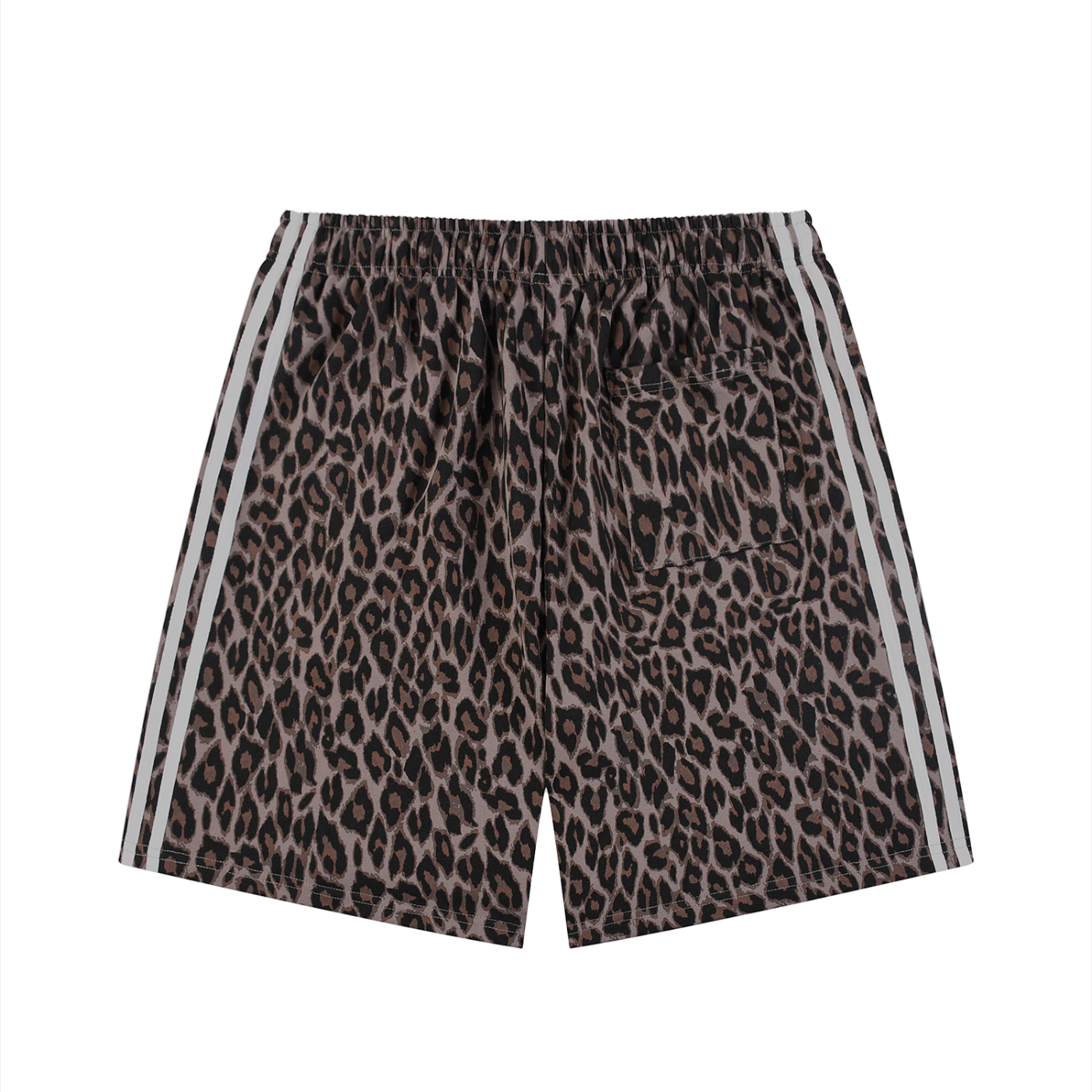 Reclaimed Heavyweight Leopard Shorts