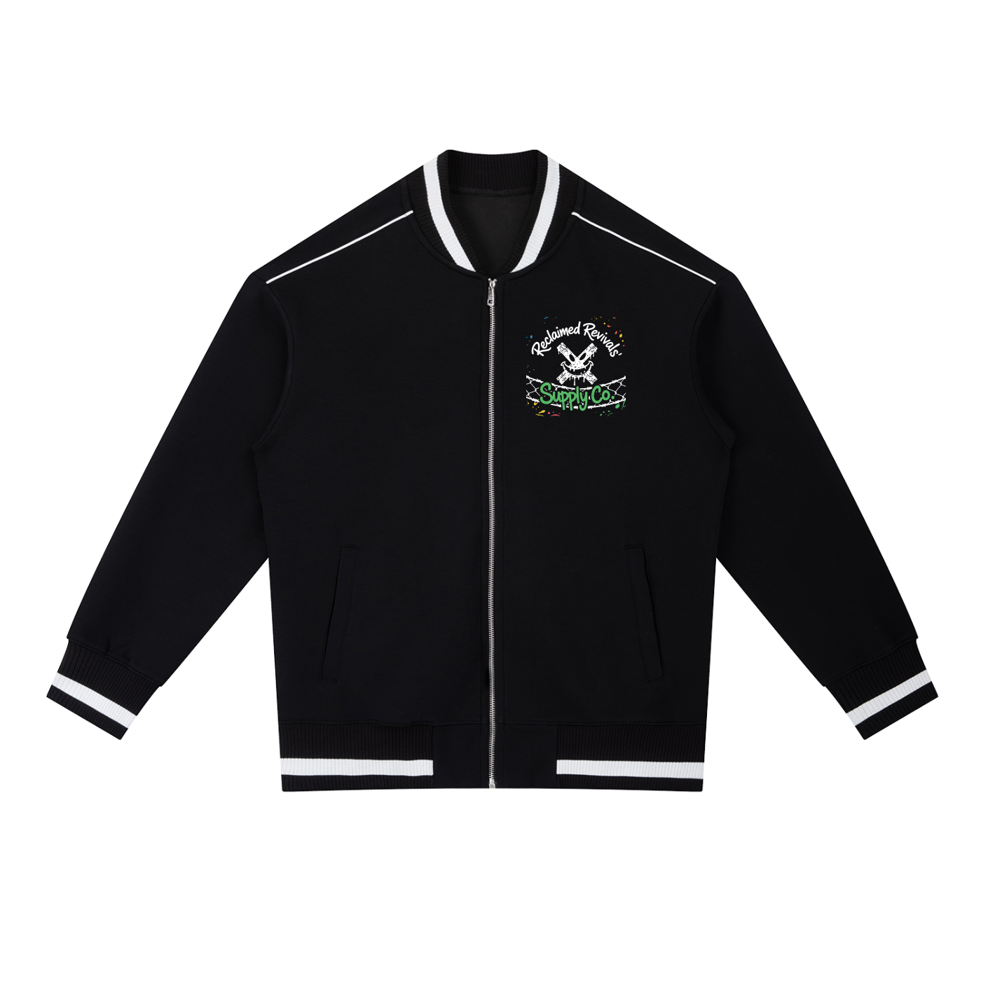 Revivals Zip Bomber Jacket