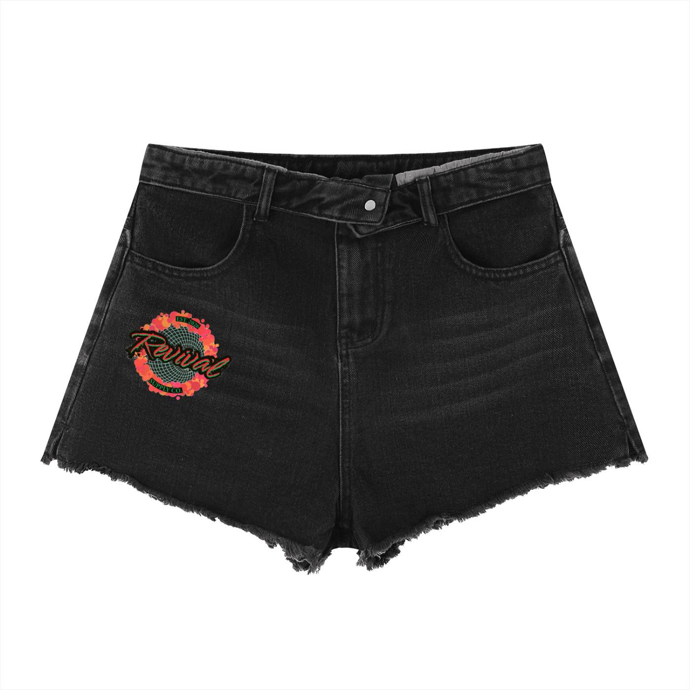 Vintage High Rise Denim Shorts