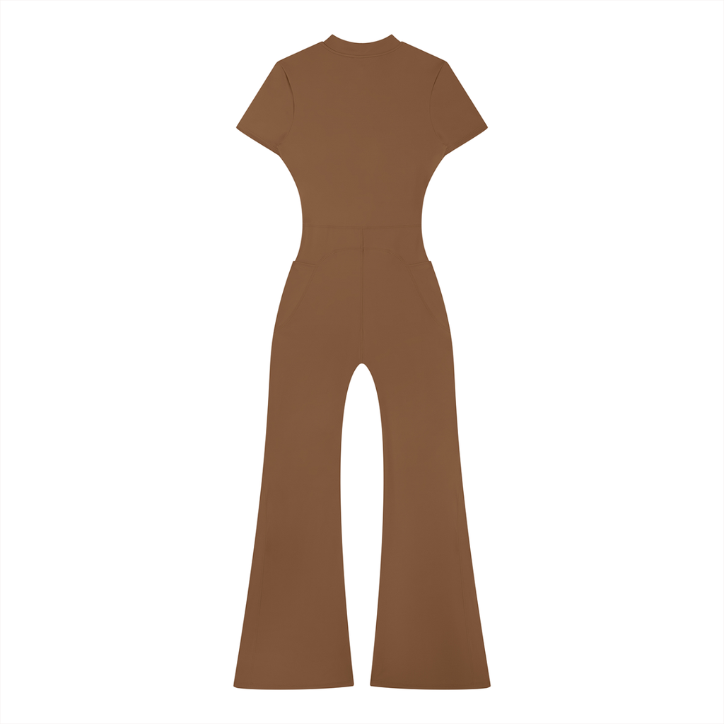 Revivals Tight Flared Leg Jumpsuit