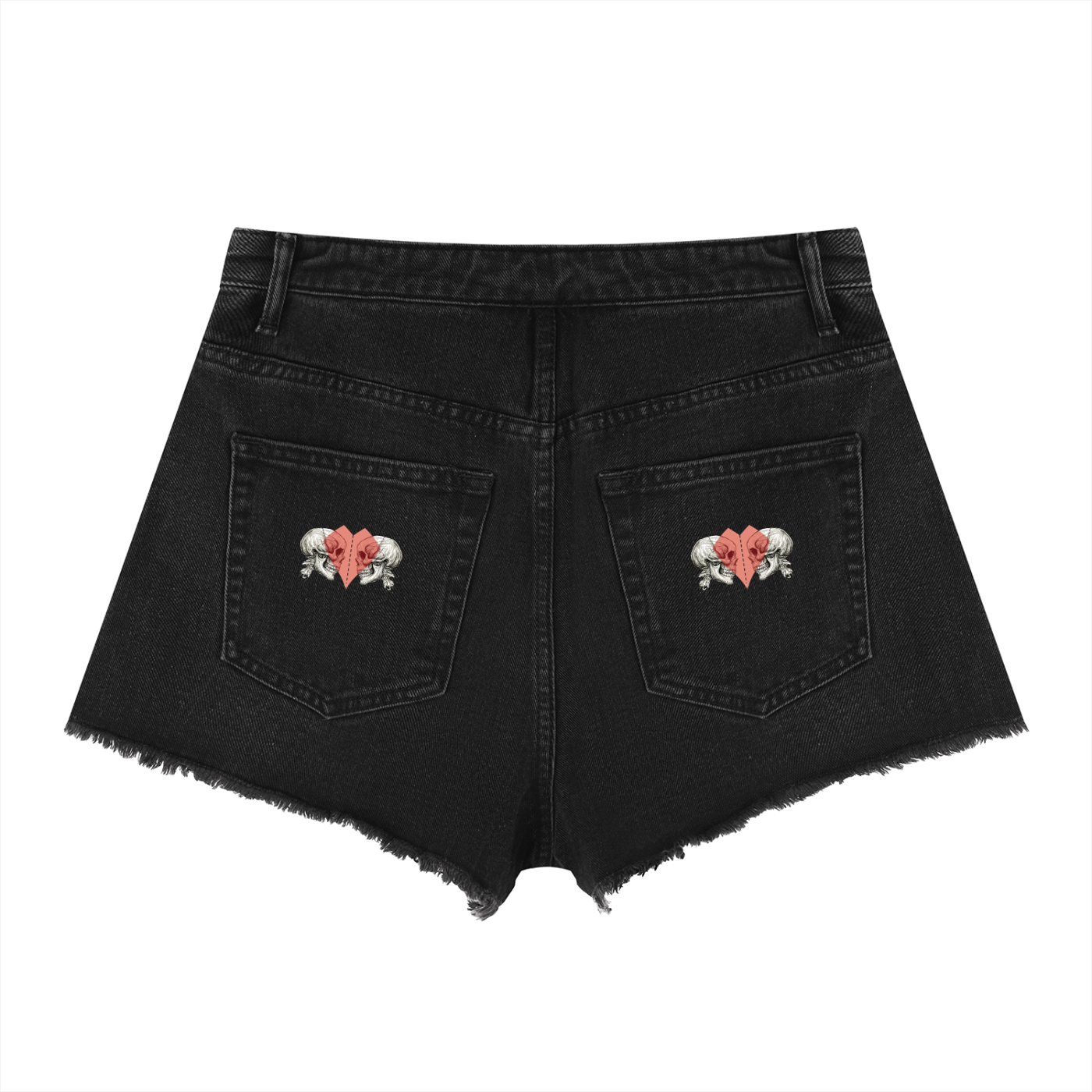 Vintage High Rise Denim Shorts