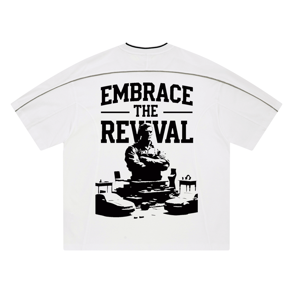 Oversized Revivals Tape T-Shirt