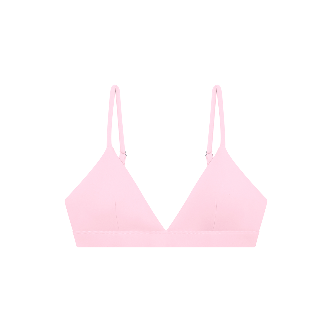 Cropped V-Neck Reclaimed Sports Bra