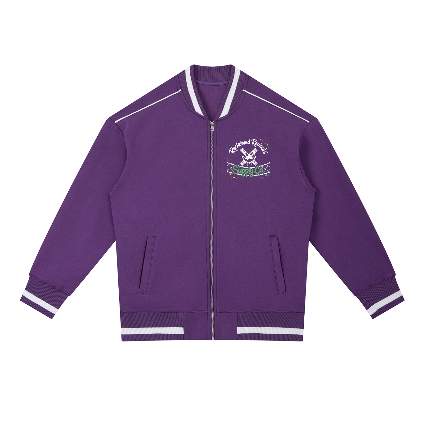 Revivals Zip Bomber Jacket