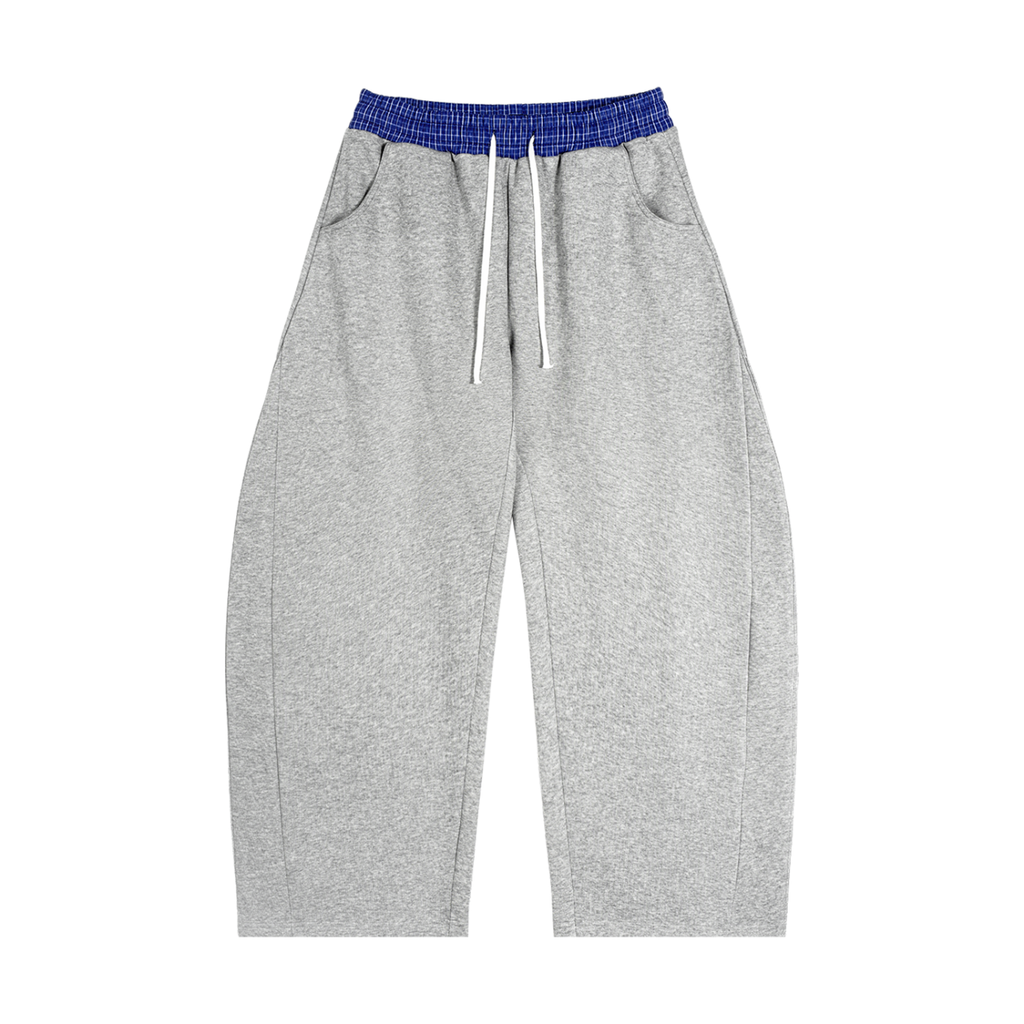 Contrast Barrel Sweatpants