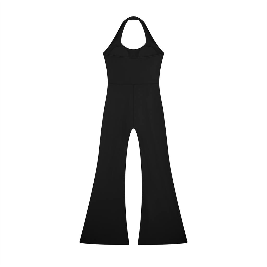 Revivals Halter Flared Jumpsuit