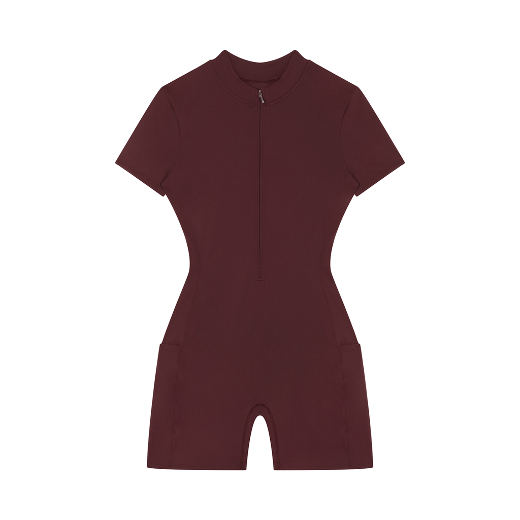 Reclaimed Short Sleeve Romper