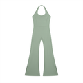 Revivals Halter Flared Jumpsuit