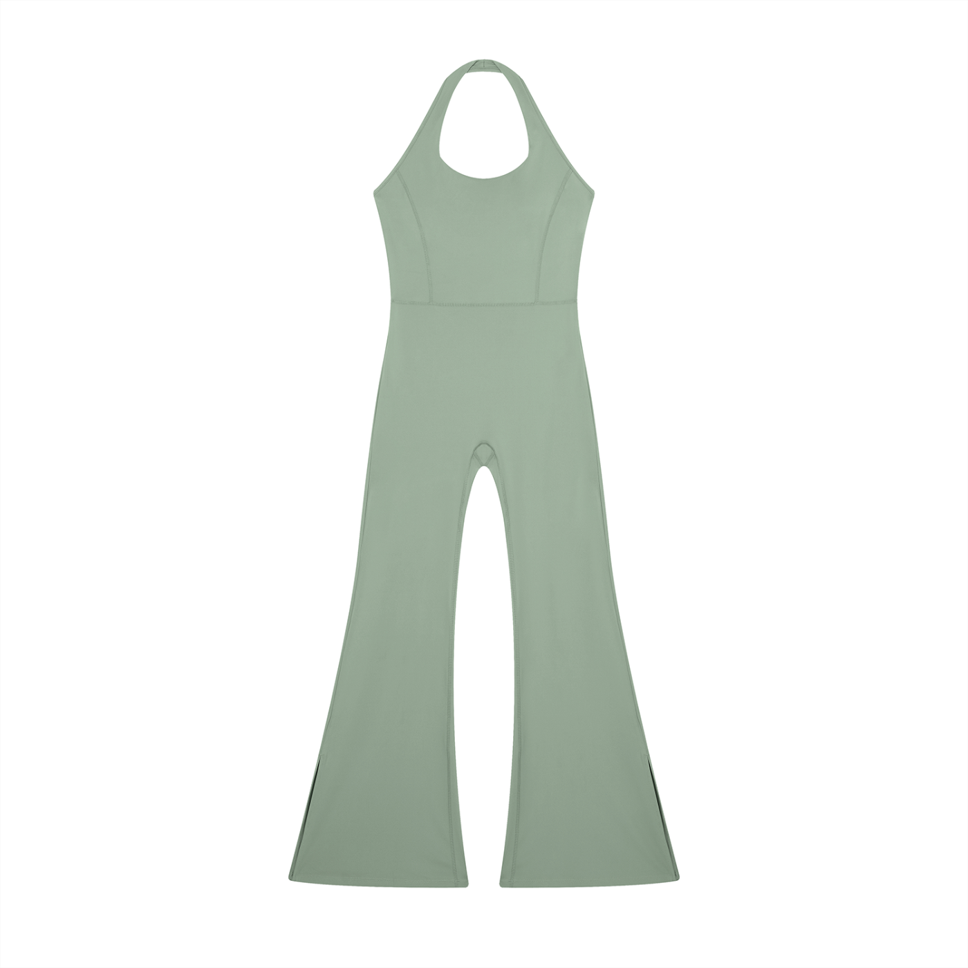Revivals Halter Flared Jumpsuit