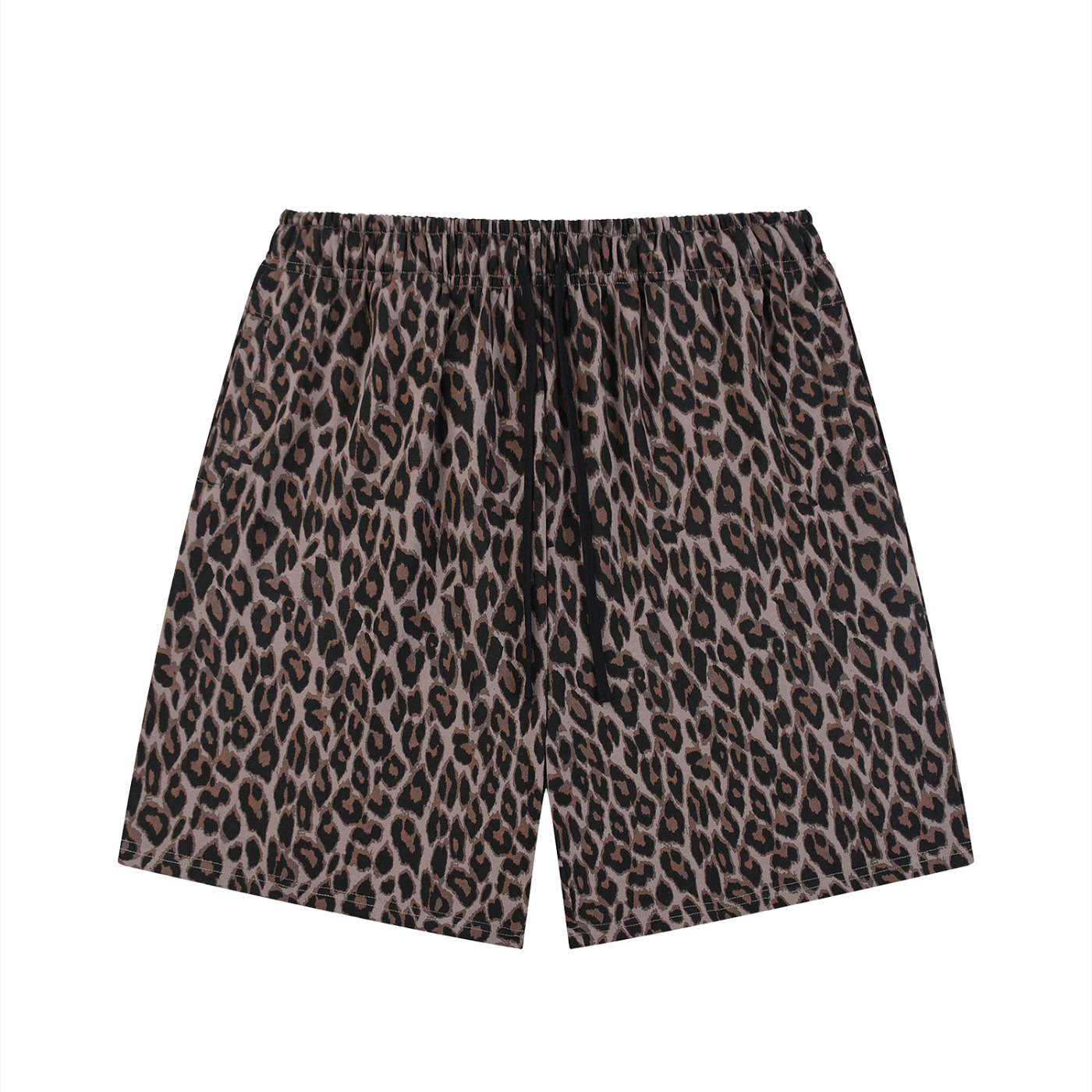 Reclaimed Heavyweight Leopard Shorts