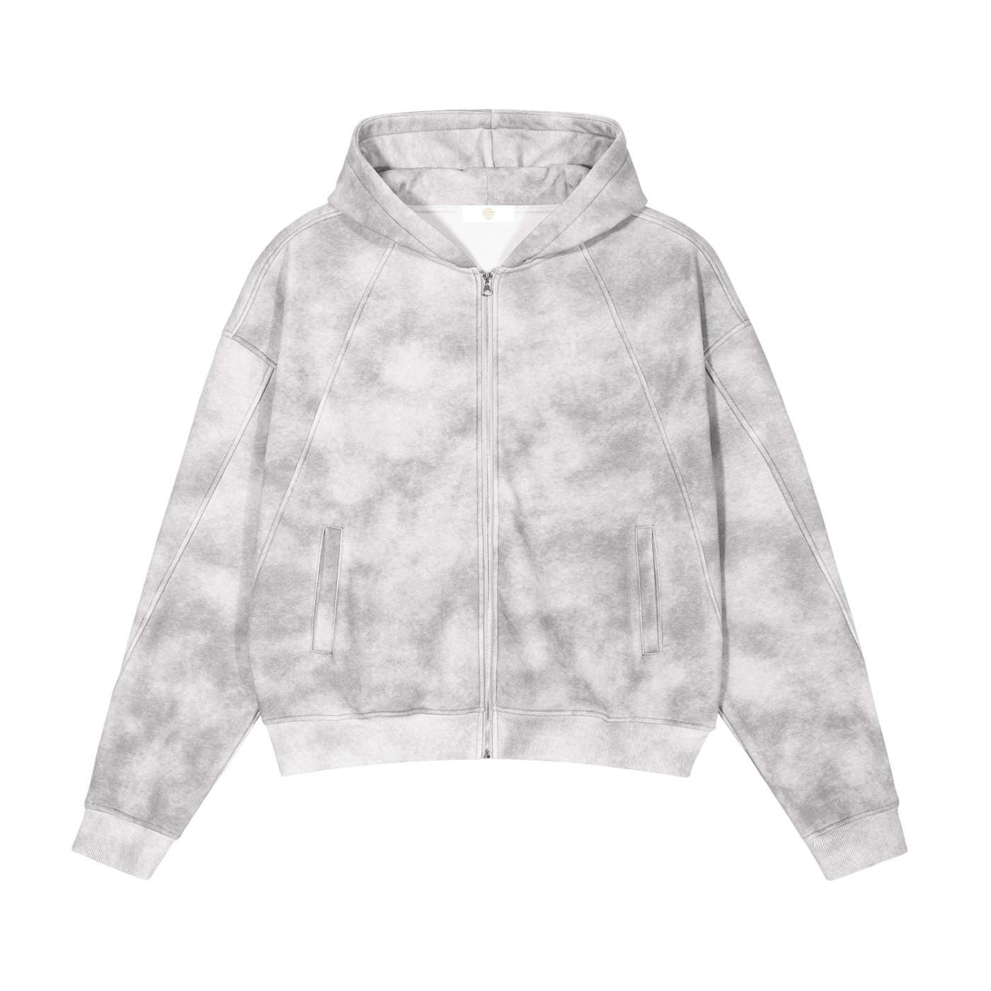 Revival Crest Washed Zip Hoodie