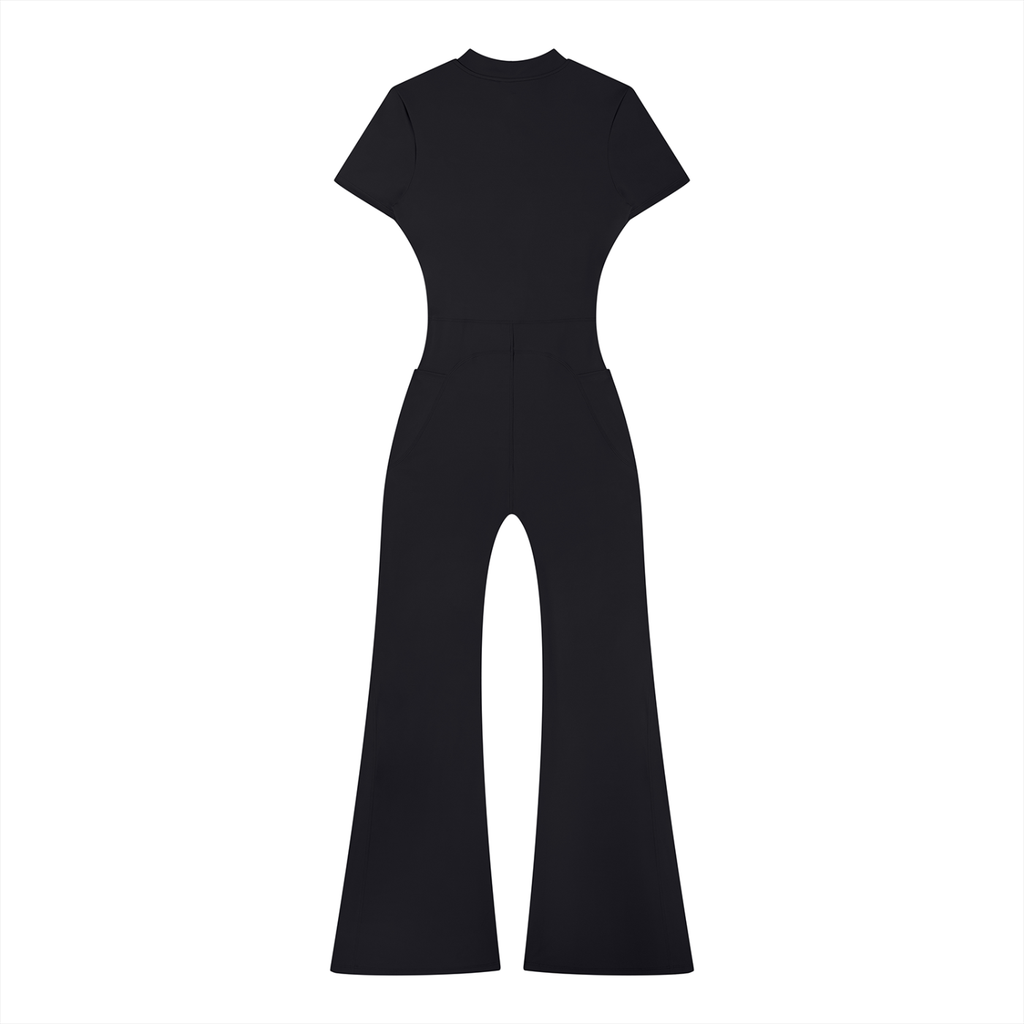 Revivals Tight Flared Leg Jumpsuit