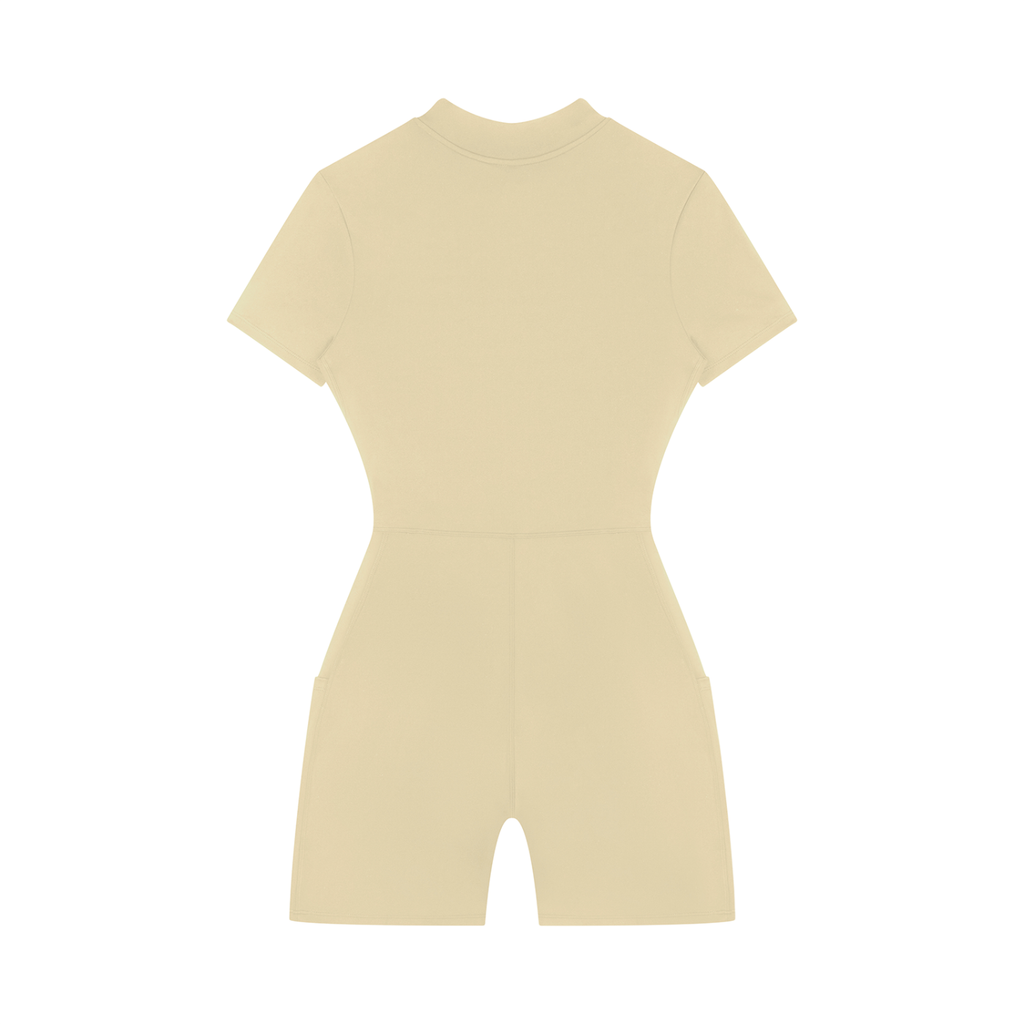 Reclaimed Short Sleeve Romper