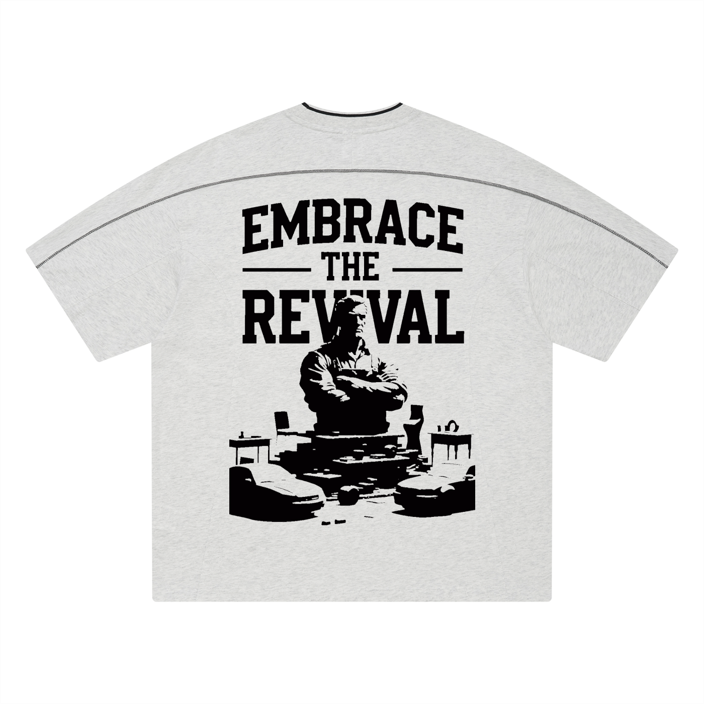 Oversized Revivals Tape T-Shirt