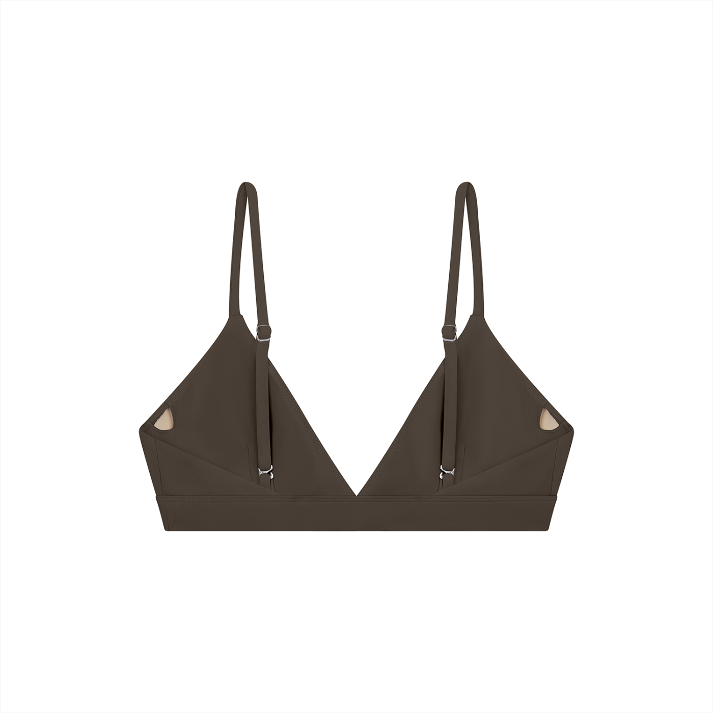 Cropped V-Neck Reclaimed Sports Bra
