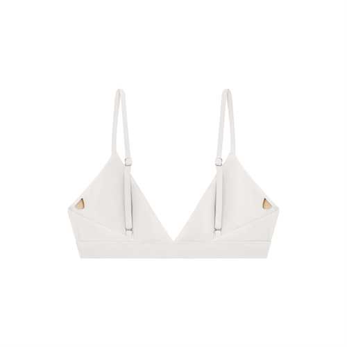 Cropped V-Neck Reclaimed Sports Bra