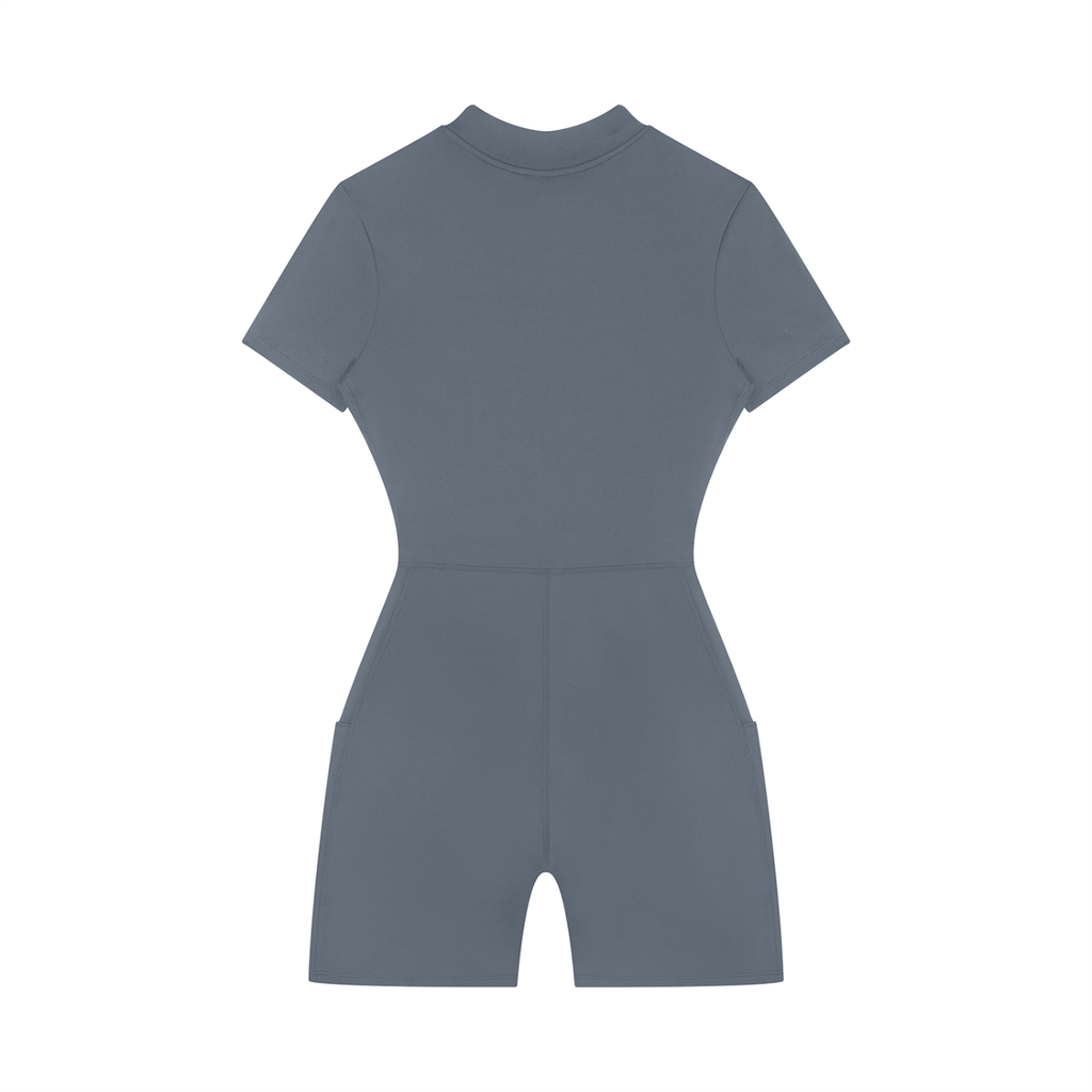Reclaimed Short Sleeve Romper