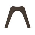 Cutout Reclaimed Supply Yoga Shrug