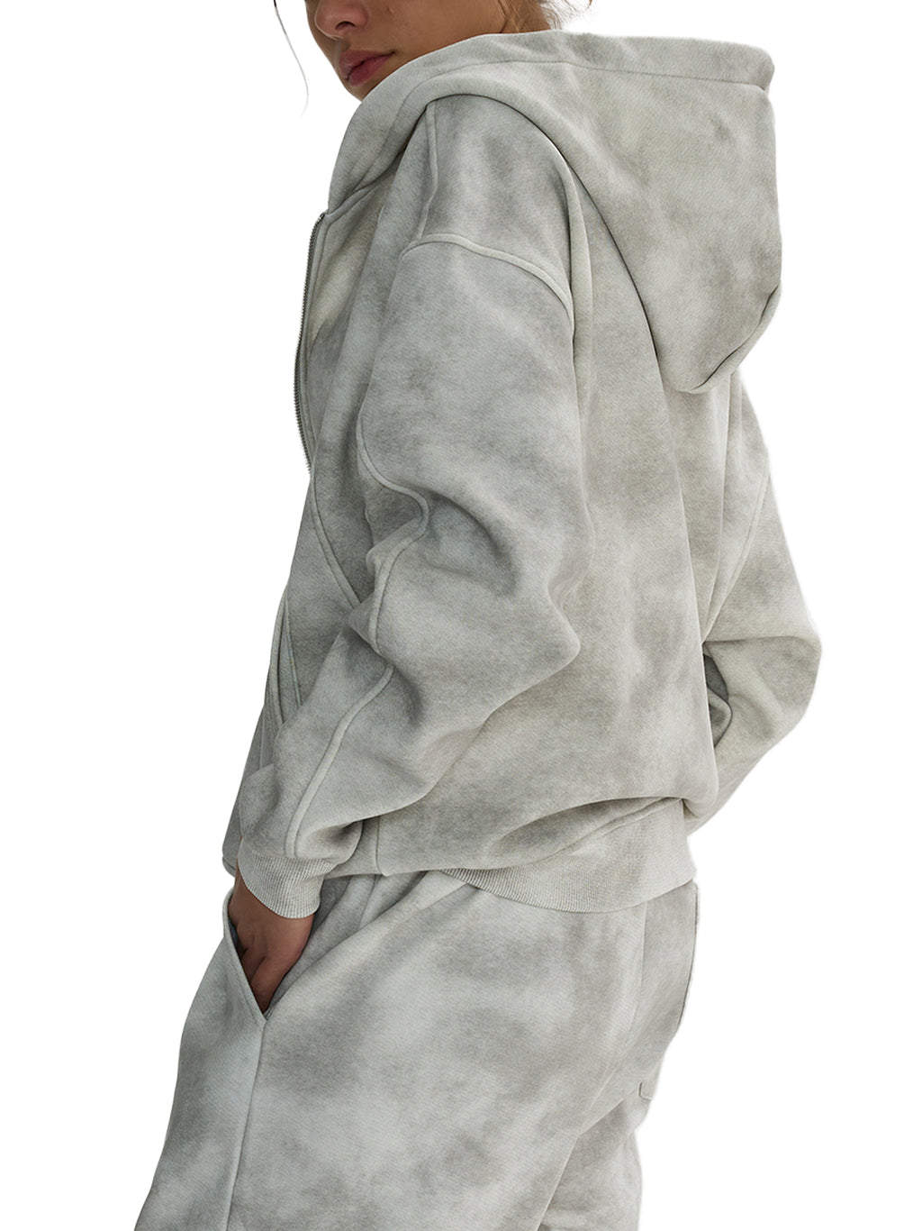 Revival Crest Washed Zip Hoodie