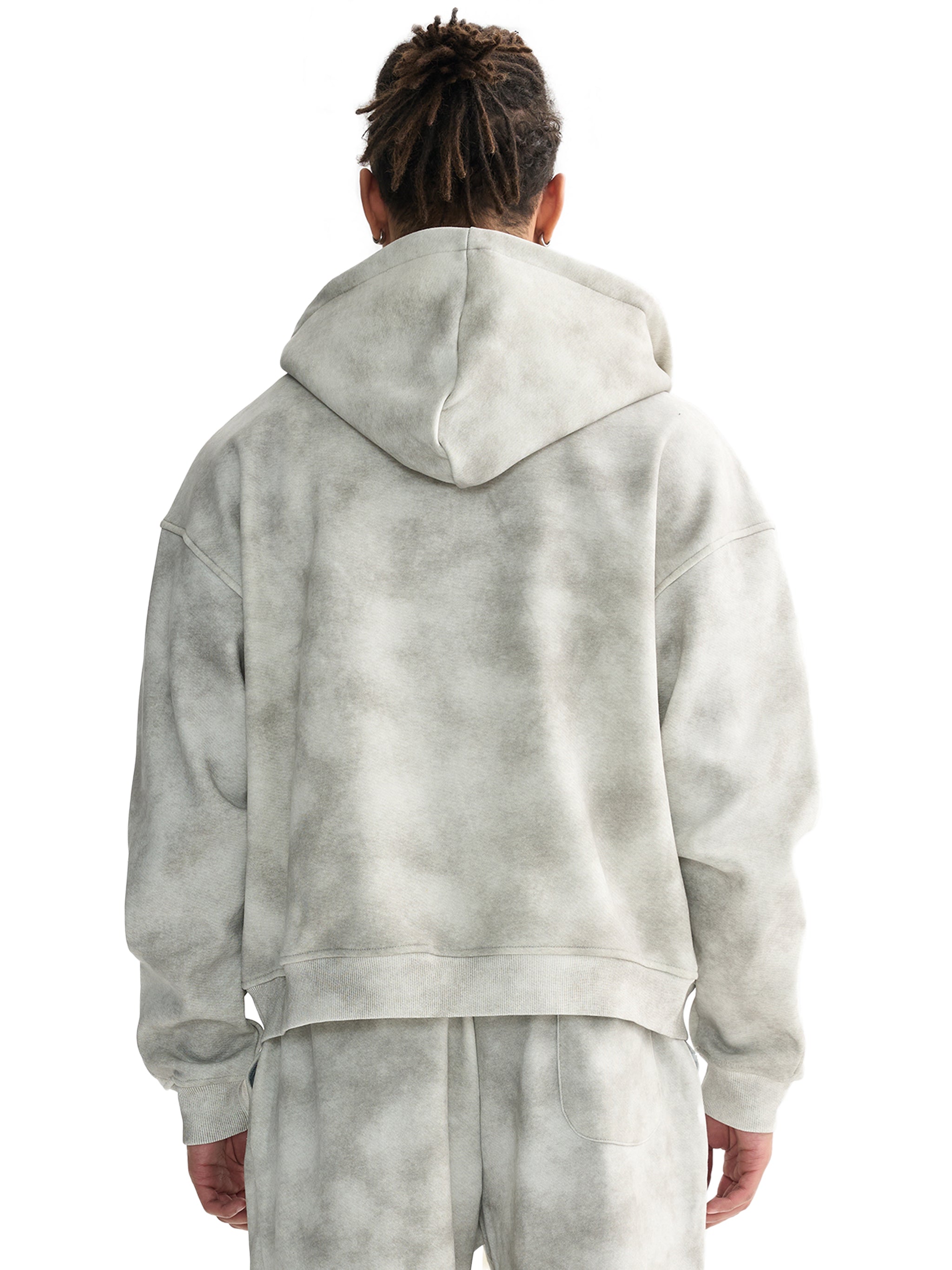 Revival Crest Washed Zip Hoodie